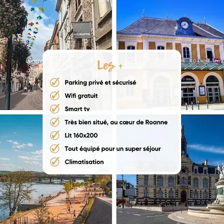 Apartmán Lys Centre-ville - Clim & Parking